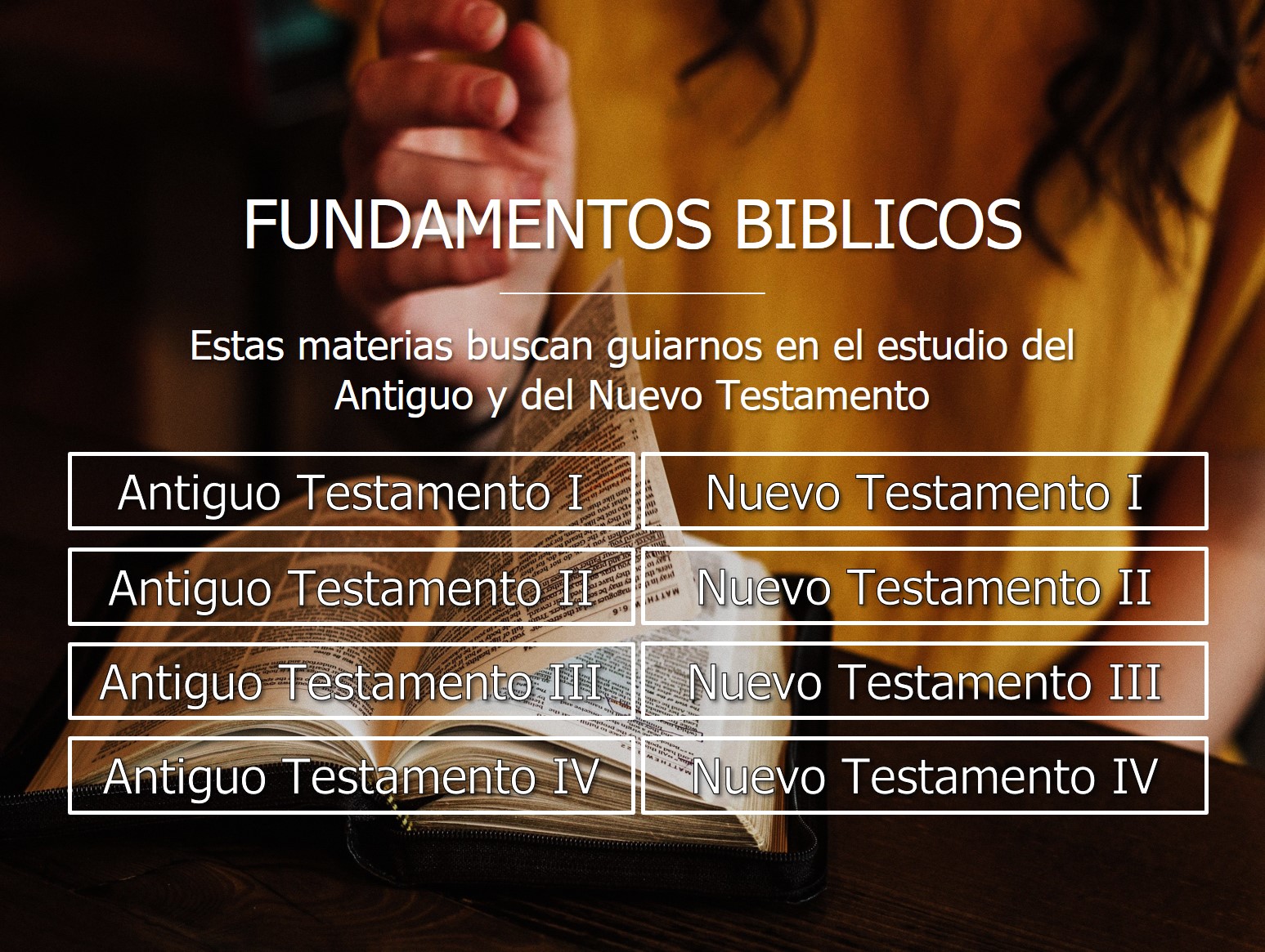 FUNDAMENTOS BIBLICOS