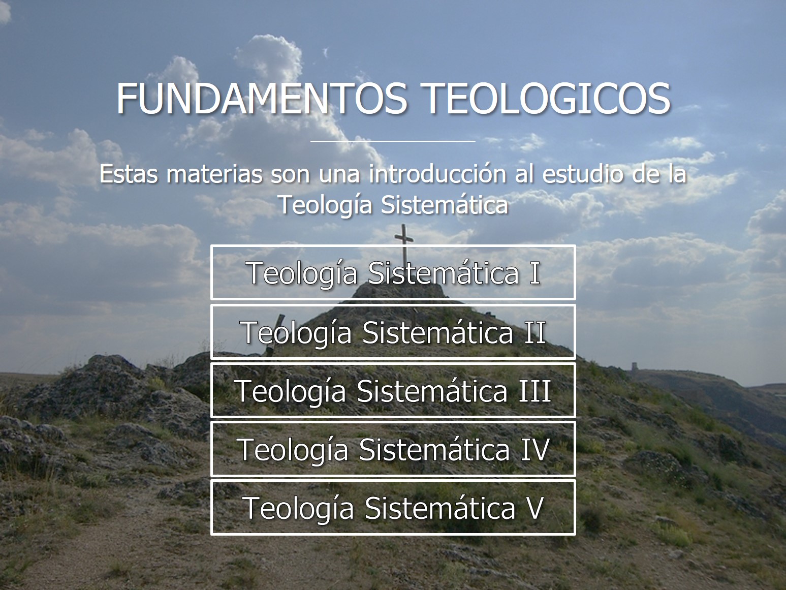 FUNDAMENTOS TEOLOGICOS